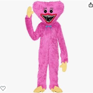 Pink Furry Monster Kids Costume
